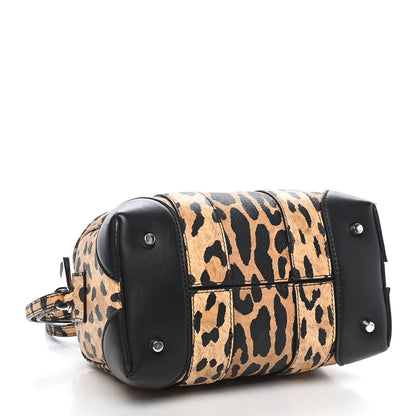 Givenchy Grained Calfskin Leopard Print Micro Lucrezia 4 of 9