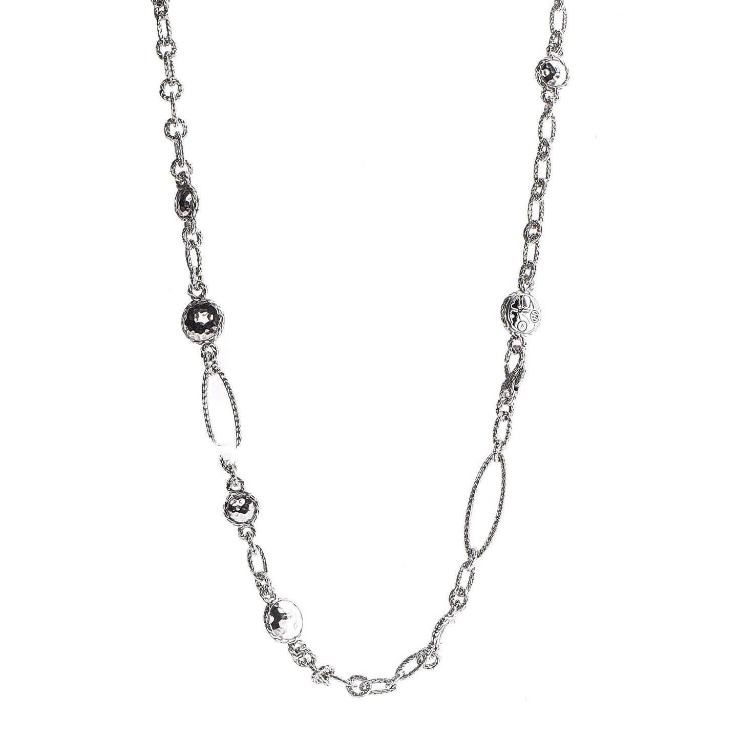 Sterling Silver Palu Link Necklace