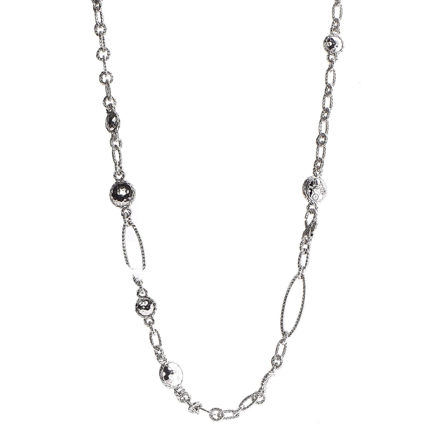 John Hardy Sterling Silver Palu Link Necklace 1 of 6