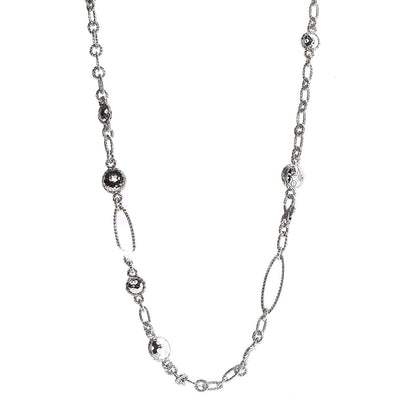 John Hardy Sterling Silver Palu Link Necklace 1 of 6