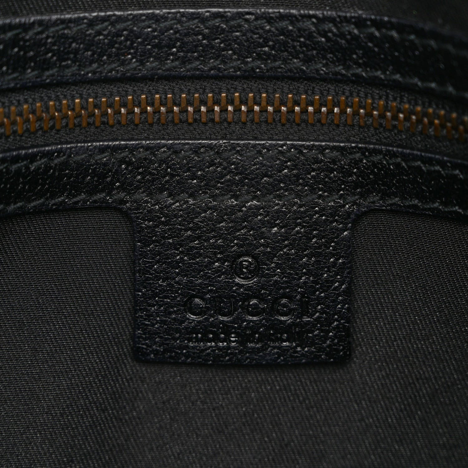 Gucci Monogram Pelham Studded Shoulder Bag Black 6 of 9