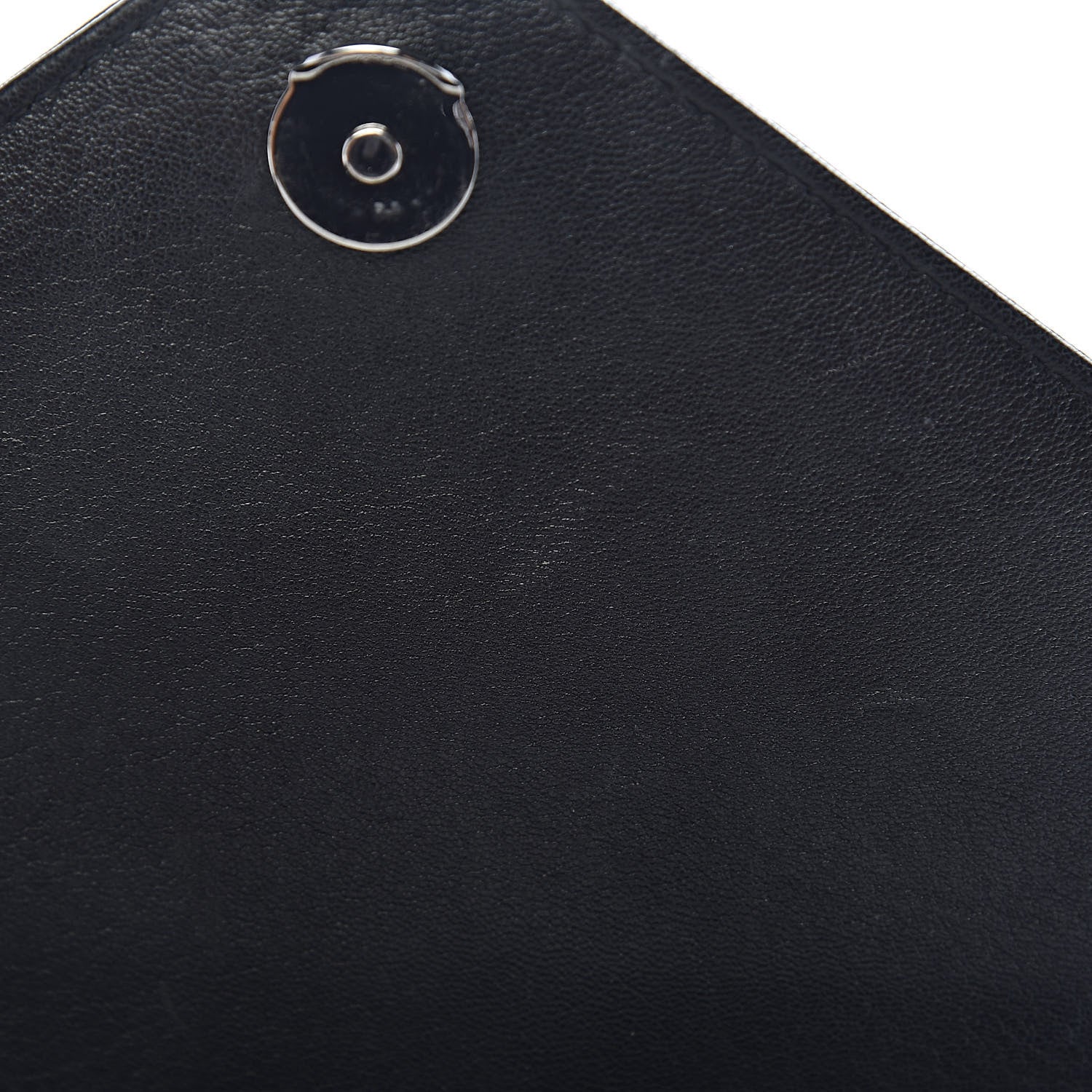 Saint Laurent Sheepskin Matelasse Chevron Monogram Large College Satchel Black 10 of 13