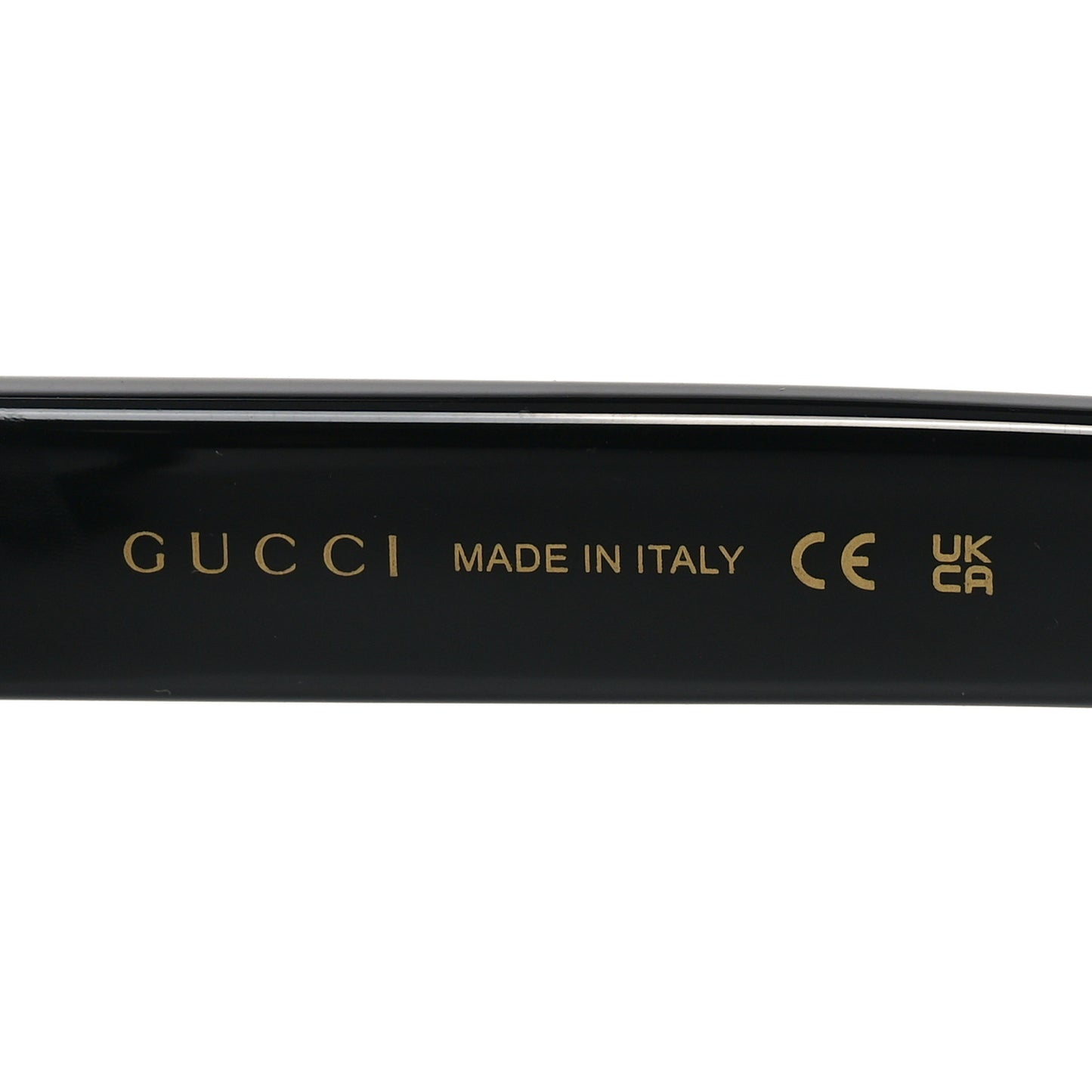 Acetate Square Frame Sunglasses GG1337S Black