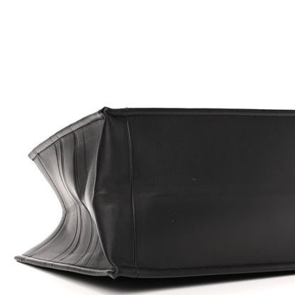 Christian Dior Calfskin Embossed Medium Book Tote Black 9 of 10