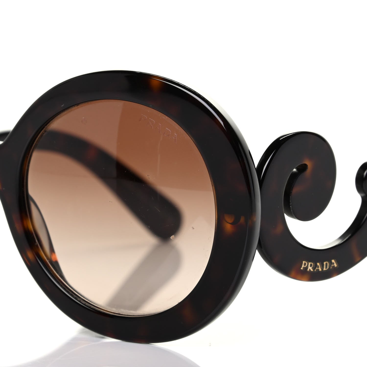 Prada Baroque Sunglasses SPR 27N Tortoise 5 of 6