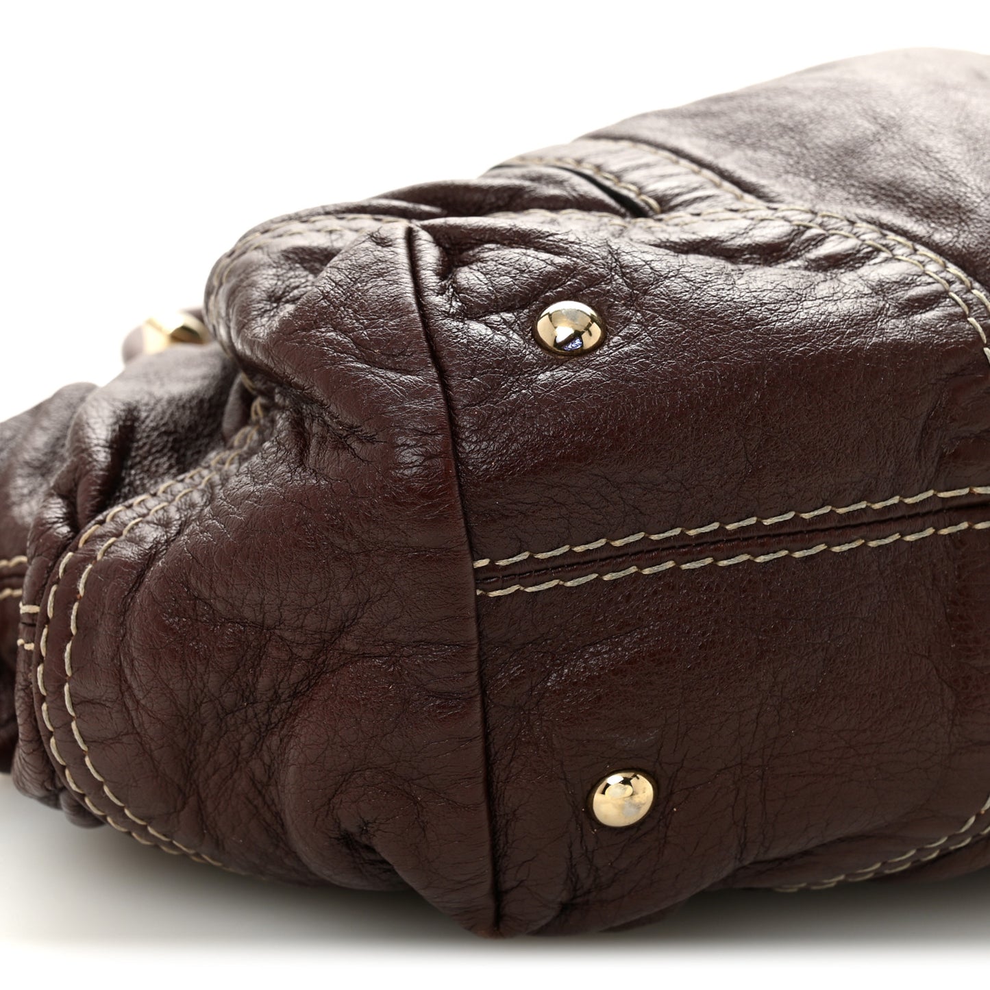 Calfskin Horsebit Medium Nail Boston Brown