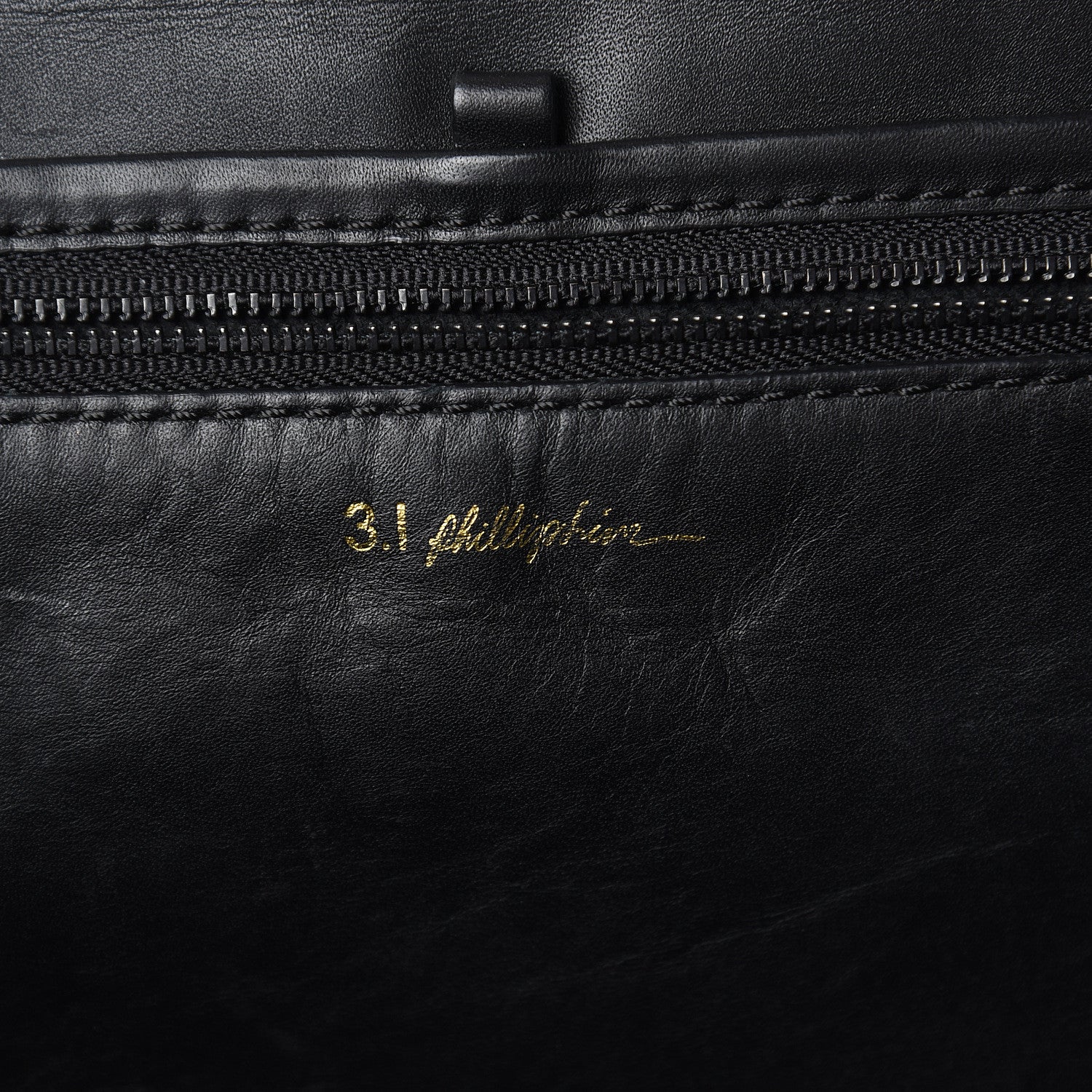 3.1 Phillip Lim 3.1 Textured Calfskin Large Colorblock Pashli Satchel Copper 5 of 8