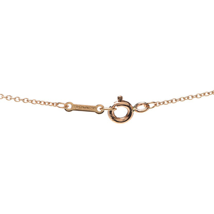 Tiffany 18K Rose Gold Paloma Picasso Loving Heart Interlocking Pendant Necklace 4 of 7