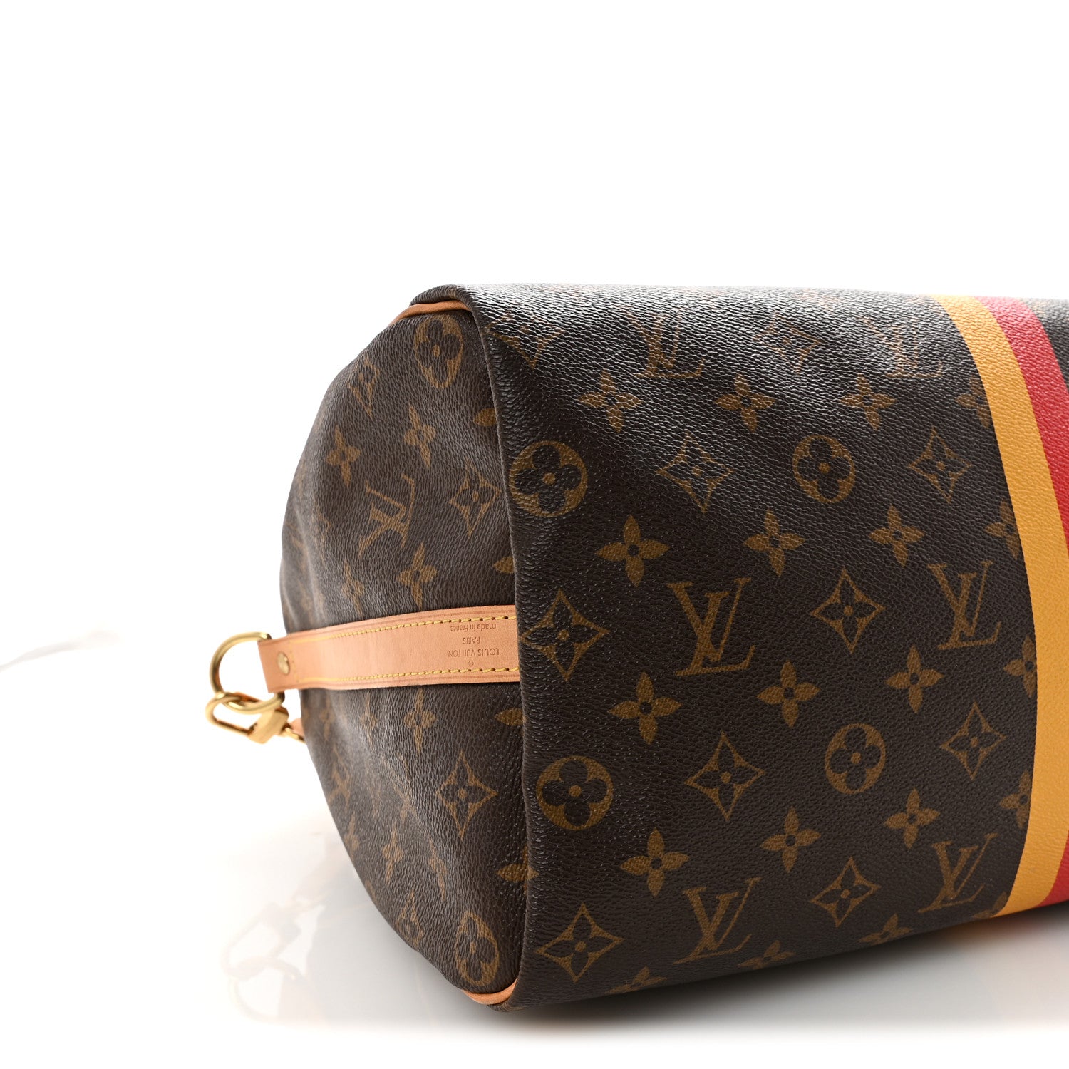 Louis Vuitton Monogram My LV Heritage Speedy Bandouliere 35 Jaune Rouge 9 of 10