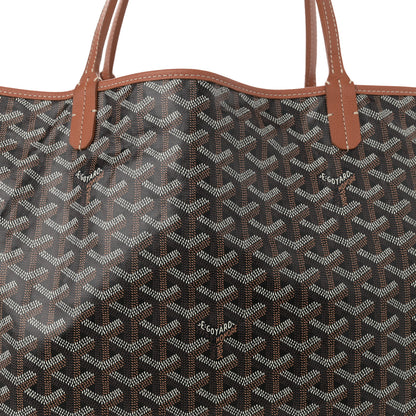 Goyard Goyardine Saint Louis GM Black Gold 9 of 12