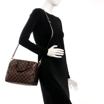 Louis Vuitton Damier Ebene Speedy Bandouliere 25 2 of 16