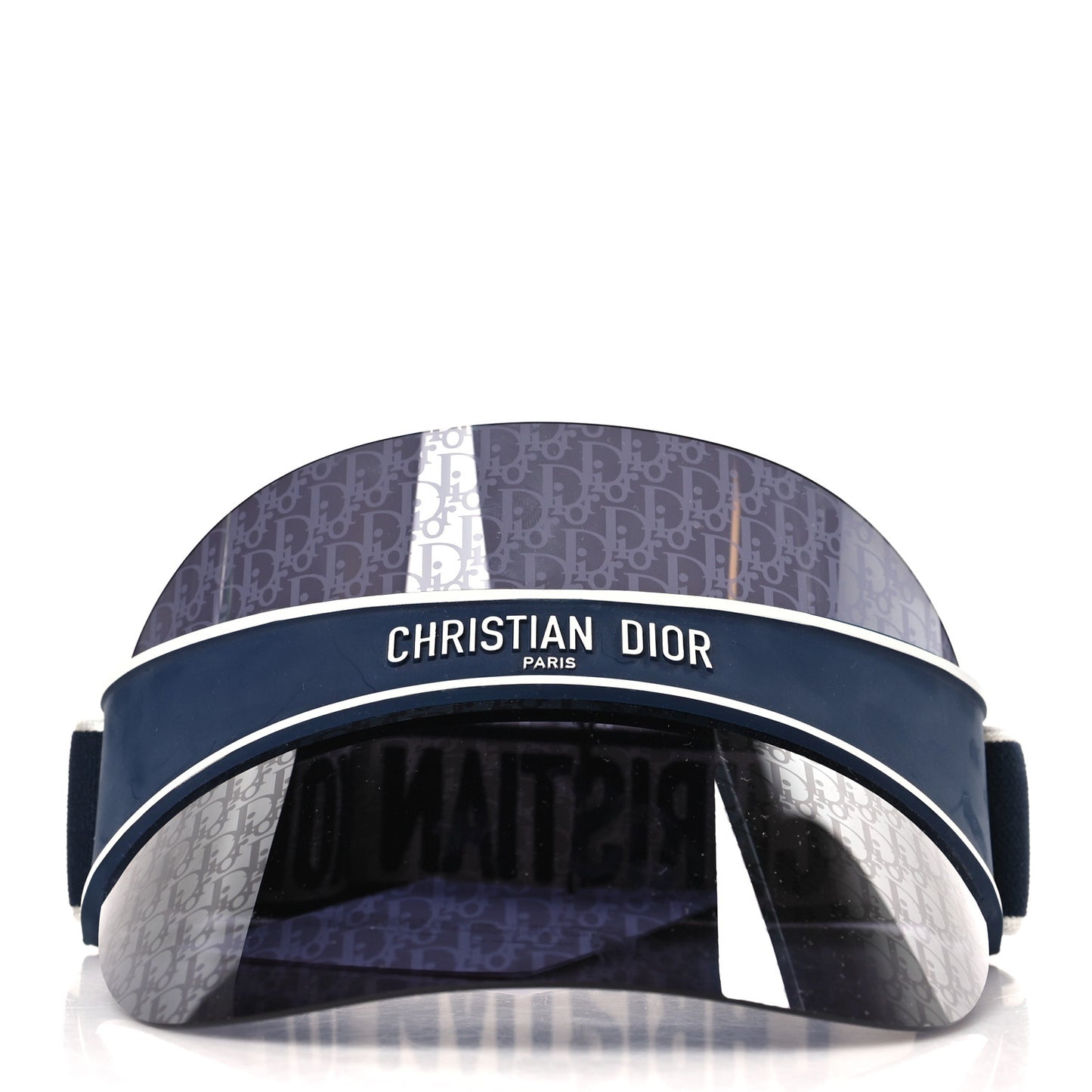 Oblique DiorClub V1U Sun Visor Blue