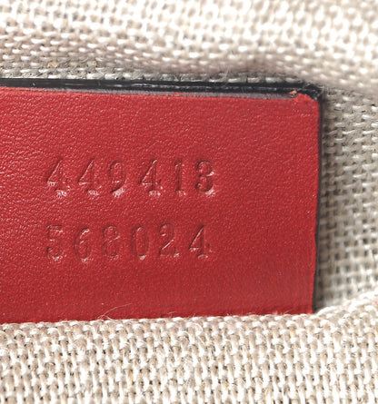 Gucci Microguccissima Mini Bree Messenger Bag Red 7 of 7