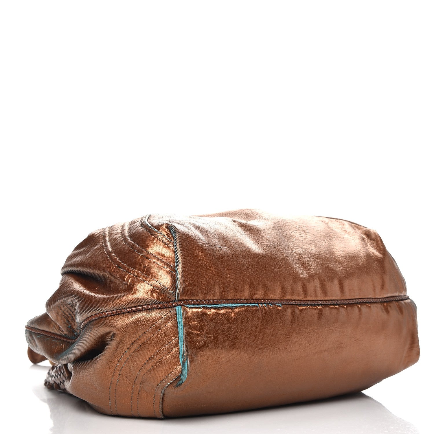 Fendi Nappa Fortuny Hologram Spy Tobacco Oro Ambrato 4 of 11