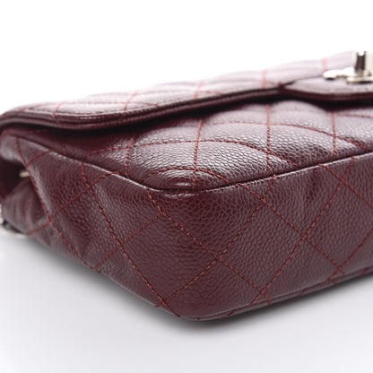Chanel Caviar Quilted East West Flap Bordeaux 8 of 12