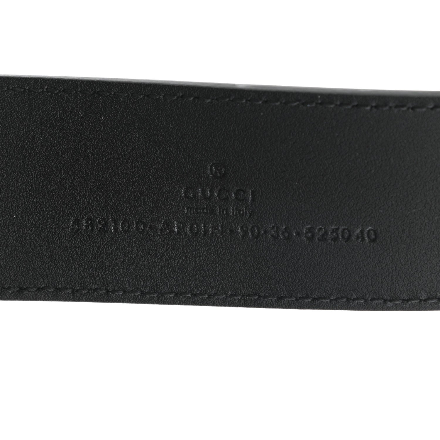 Gucci Calfskin Crystal Double G 40mm Belt 90 36 Black 5 of 7