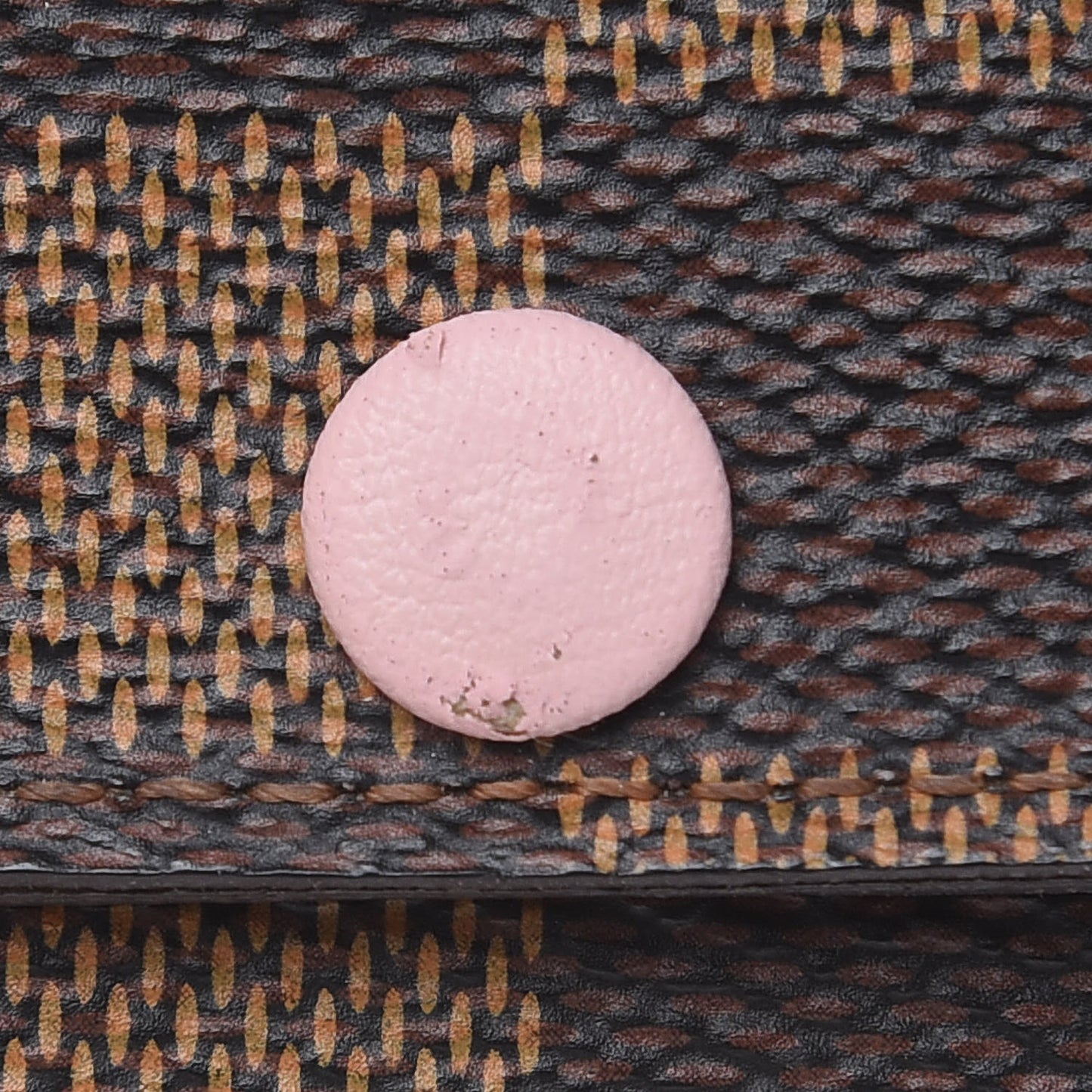 Damier Ebene Multicles 6 Key Holder Rose Ballerine