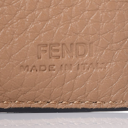 Fendi Calfskin Romano St. Oggetti Bi-Fold Wallet Marrone Sand 6 of 8