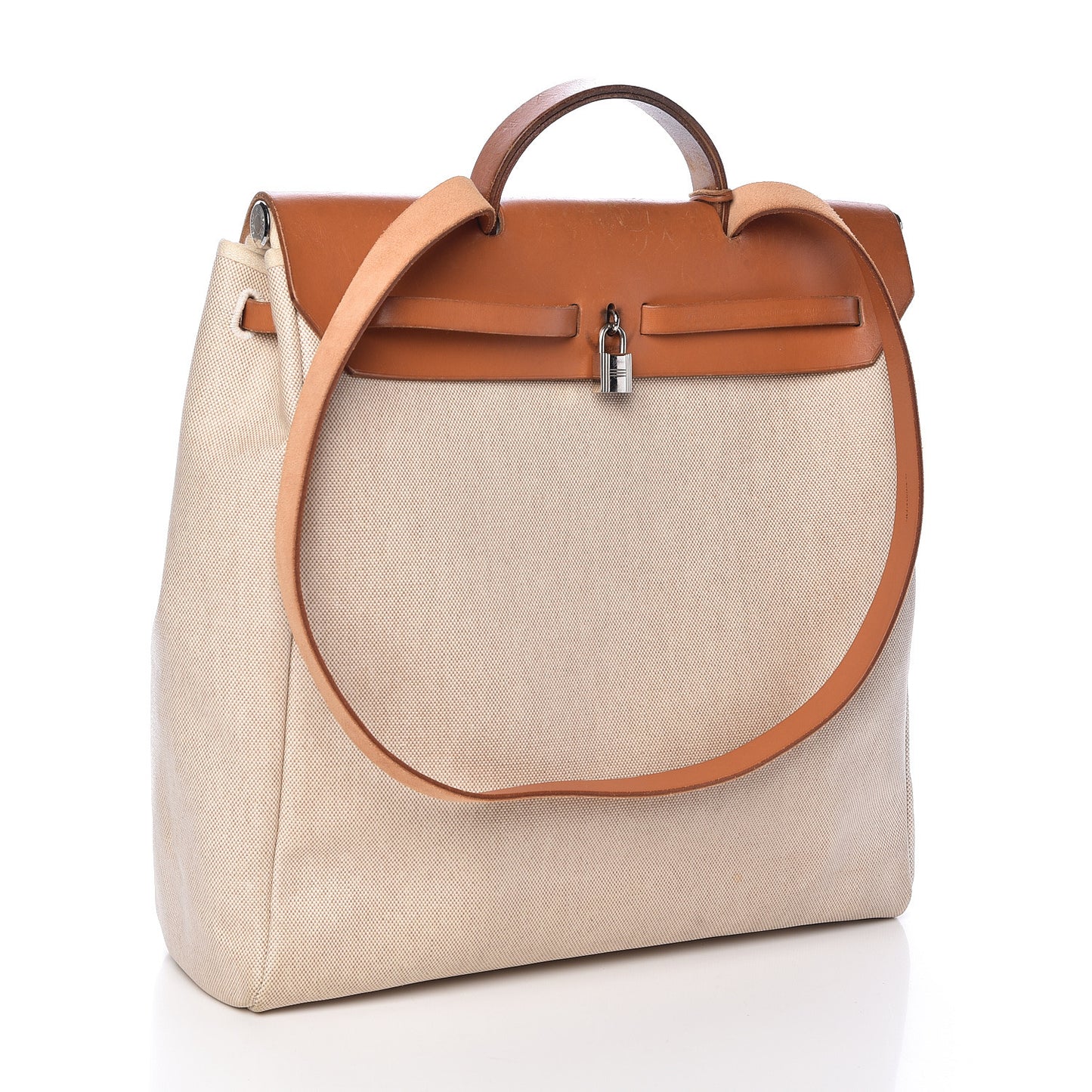 Toile Vache Calfskin Herbag 39 MM Natural