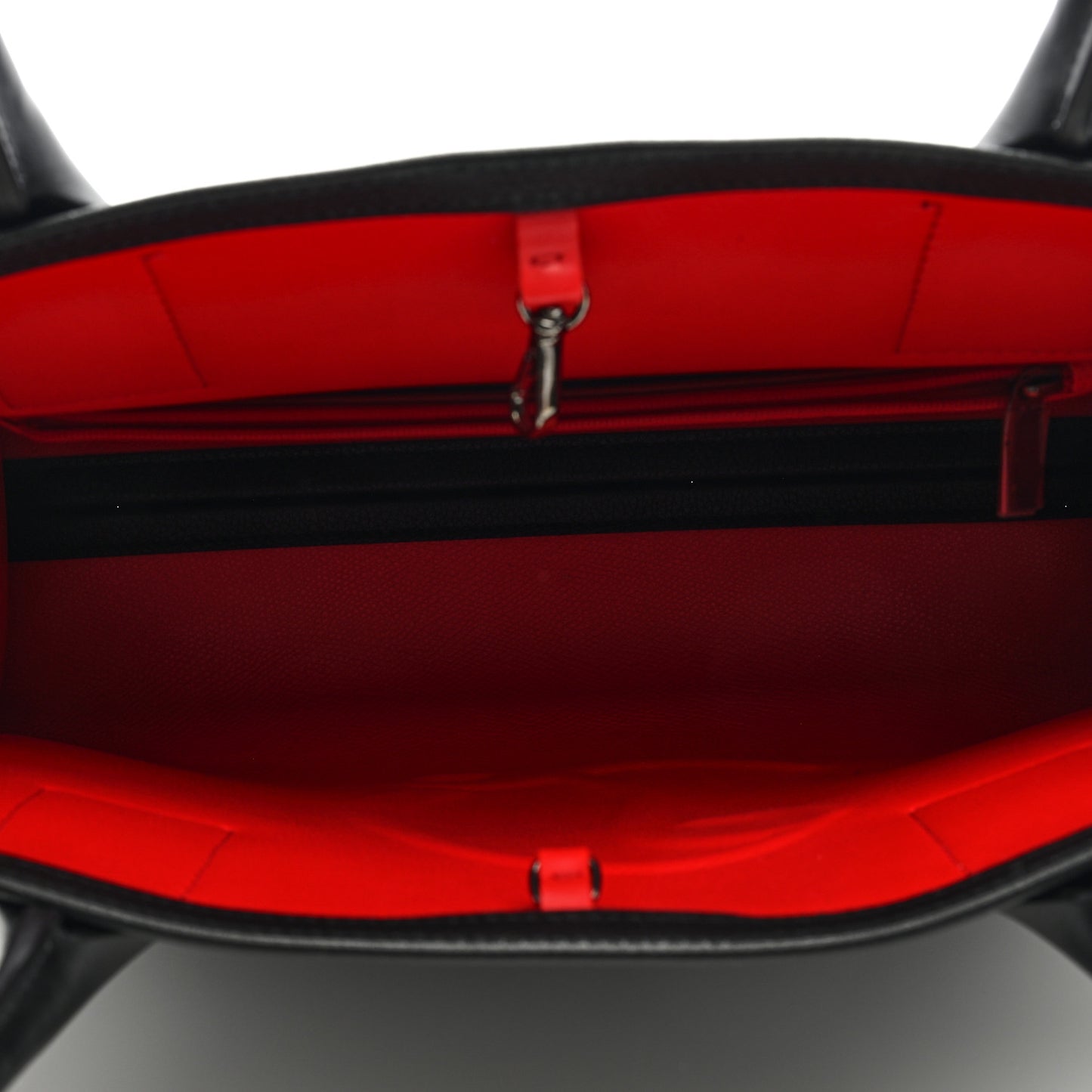 Calfskin Empire Small By My Side Tote Black