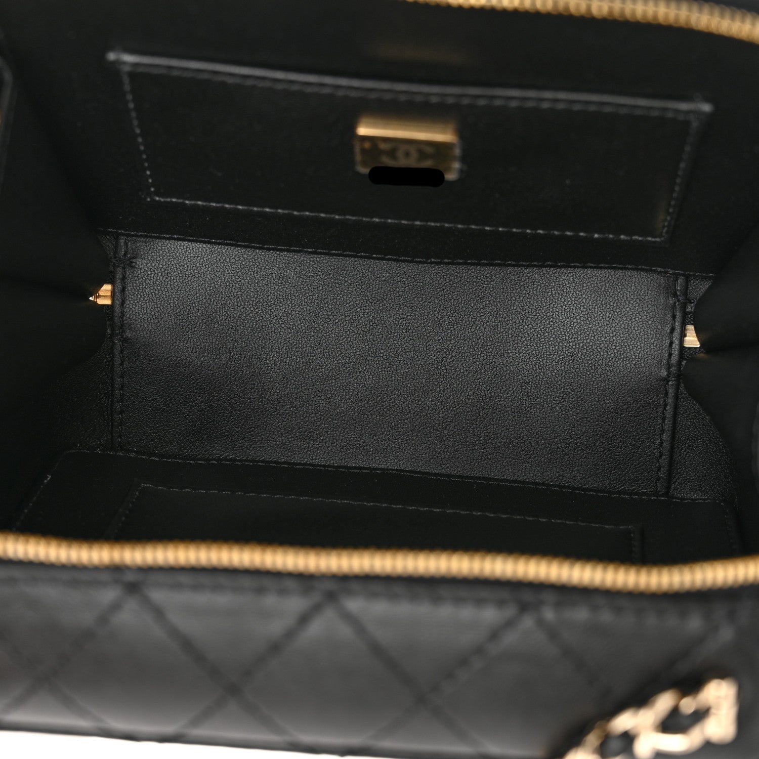Chanel Lambskin Quilted Coco Click Bag Black 5 of 11