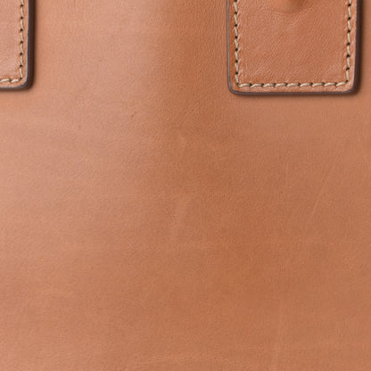 Saint Laurent Calfskin Topstitch Small Sac De Jour Light Brown 19 of 19