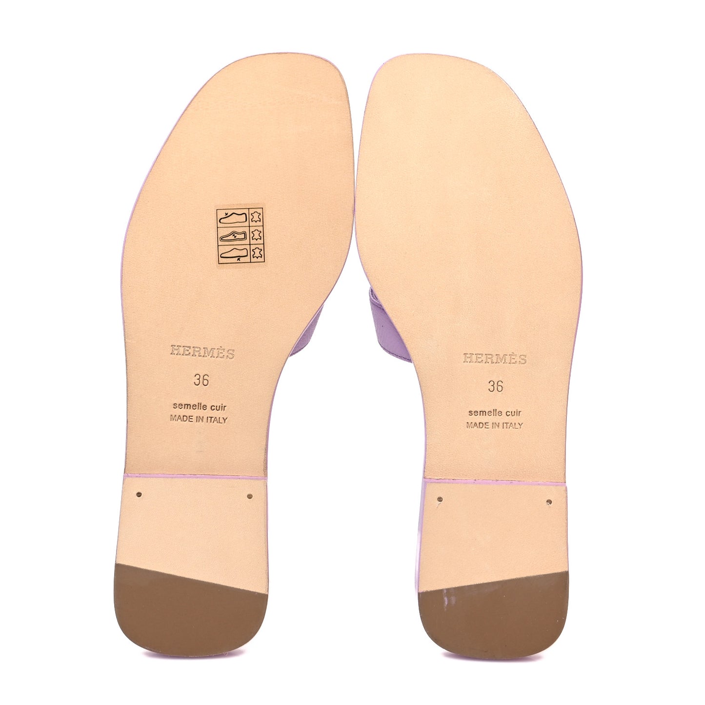 Epsom Oran Sandals 36 Violet Amethyste