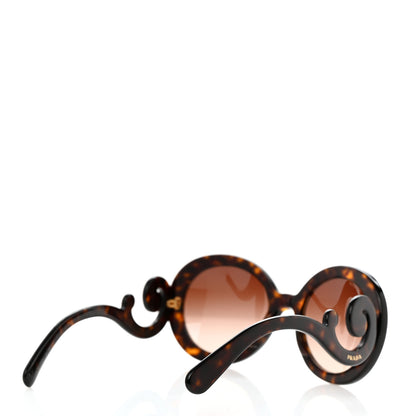 Prada Baroque Sunglasses SPR 13S Havana 4 of 8