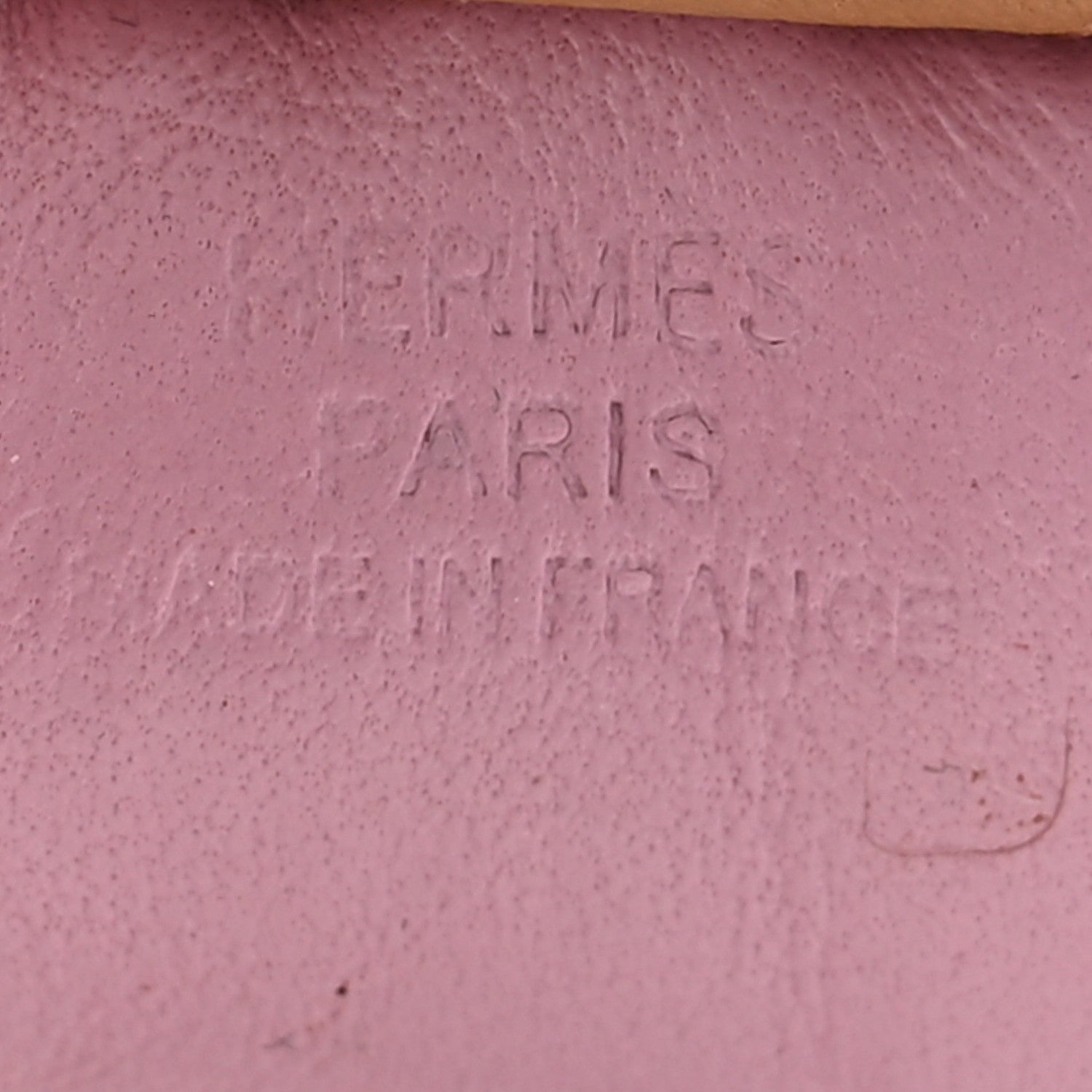 Hermes Milo Lambskin Grigri Rodeo Horse Bag Charm PM Mauve Sylvestre Craie Chai 4 of 5