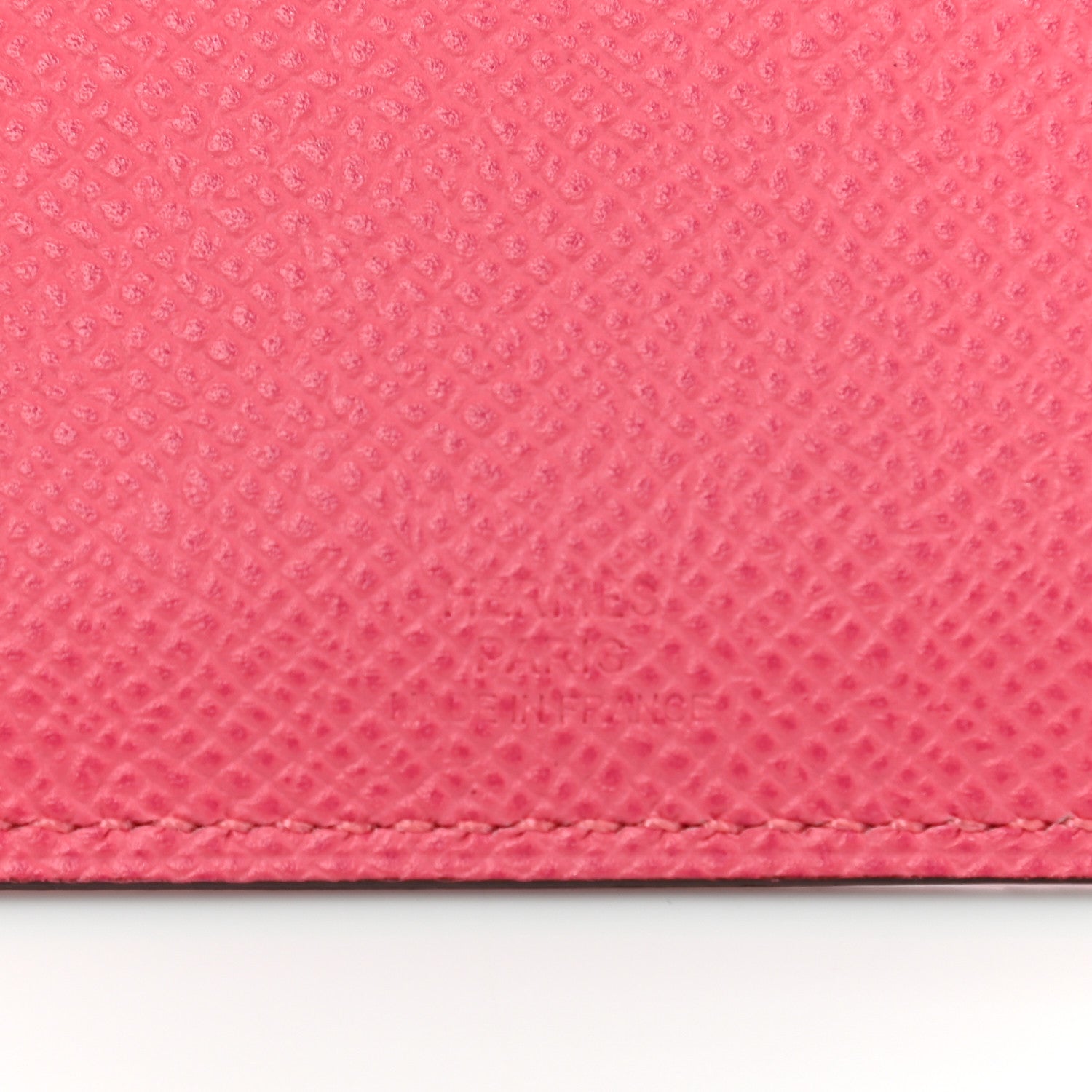 Hermes Epsom Tarmac PM Passport Holder Rose Azalee 6 of 10