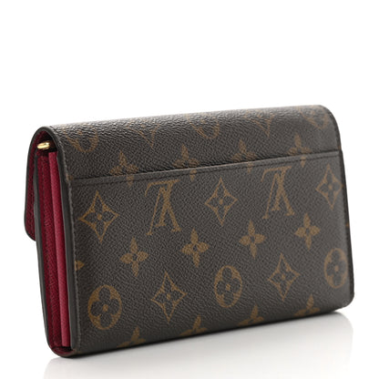 Louis Vuitton Monogram Sarah Wallet NM Fuchsia 3 of 14