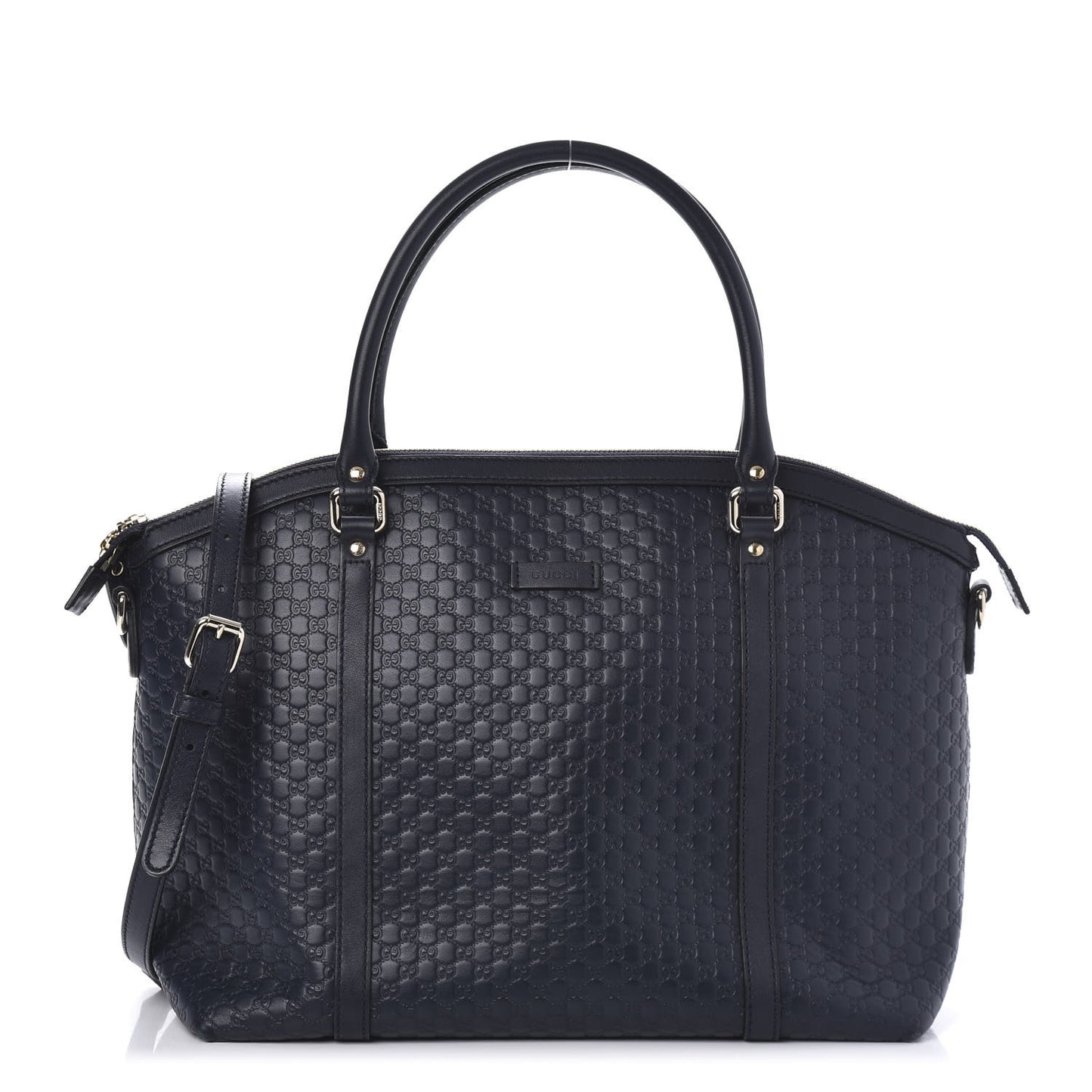 Soft Microguccissima Dome Satchel Navy