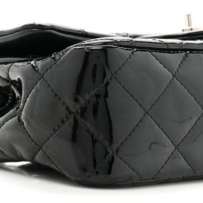Chanel Patent Calfskin Quilted Mini Rectangular Flap Black 9 of 11