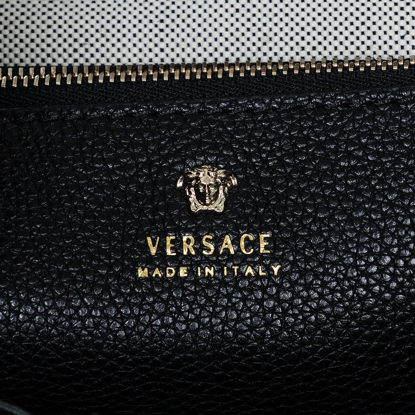 Calfskin Large Palazzo Empire Bag Black