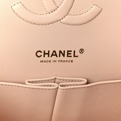 Chanel Caviar Quilted Medium Double Flap Light Beige 6 of 10