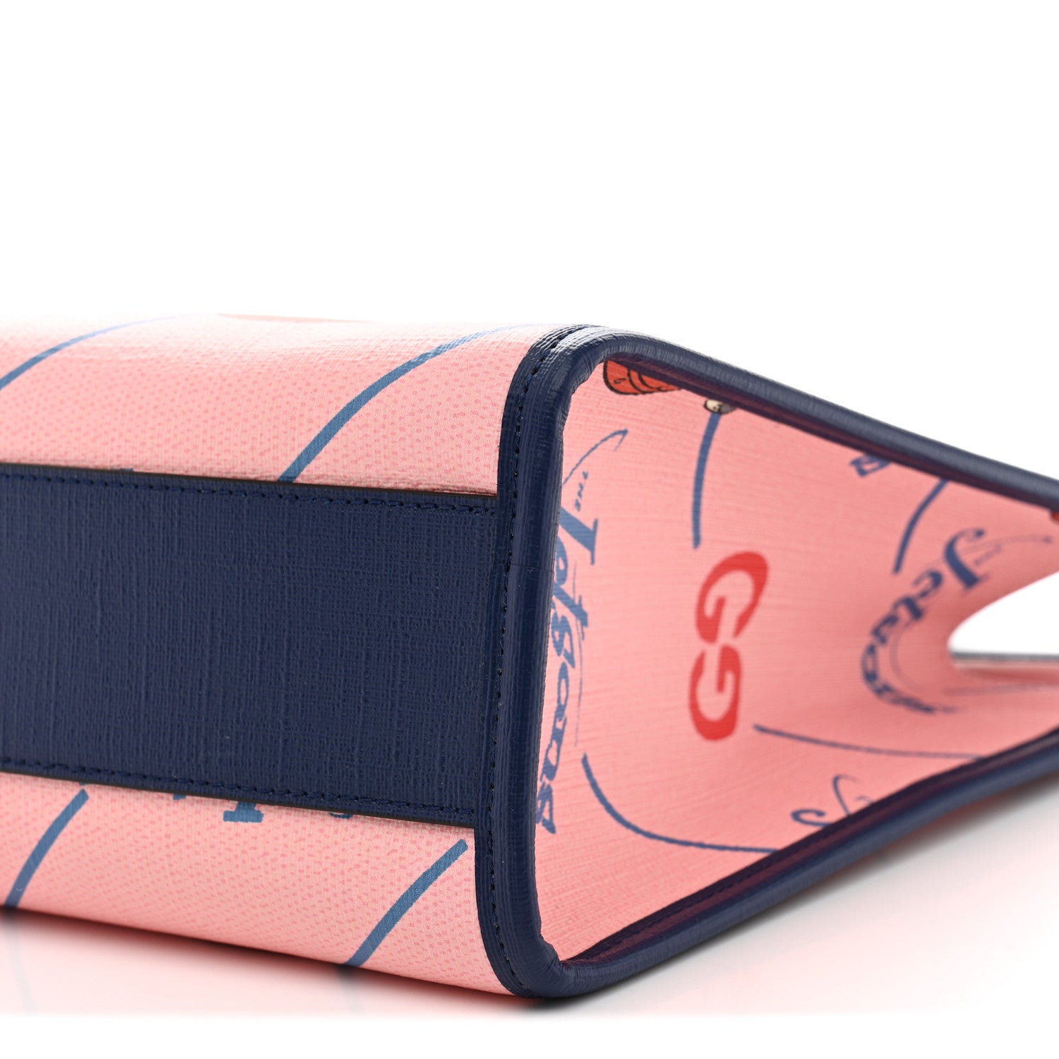 Gucci Coated Canvas Interlocking G The Jetsons Childrens Tote Pink