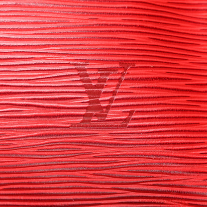 Louis Vuitton Epi Keepall 55 Castillan Red 6 of 10