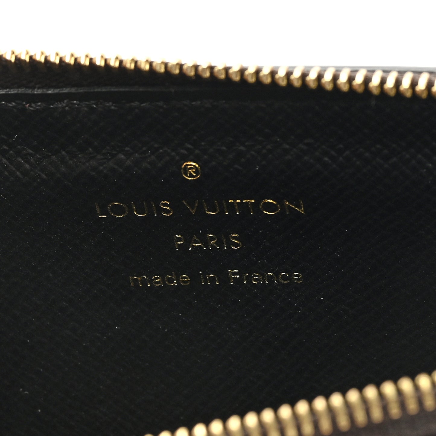 Monogram Recto Verso Card Holder Black