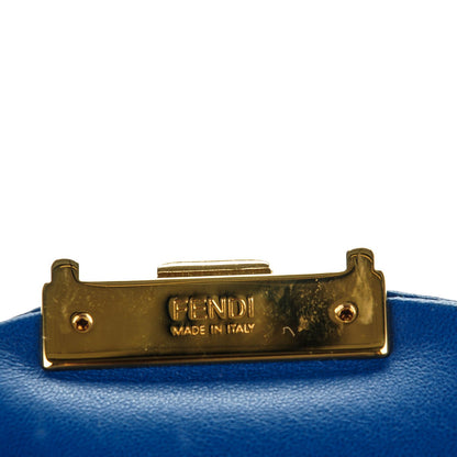 Fendi Nappa Be Baguette Crossbody Bag Iris 6 of 10