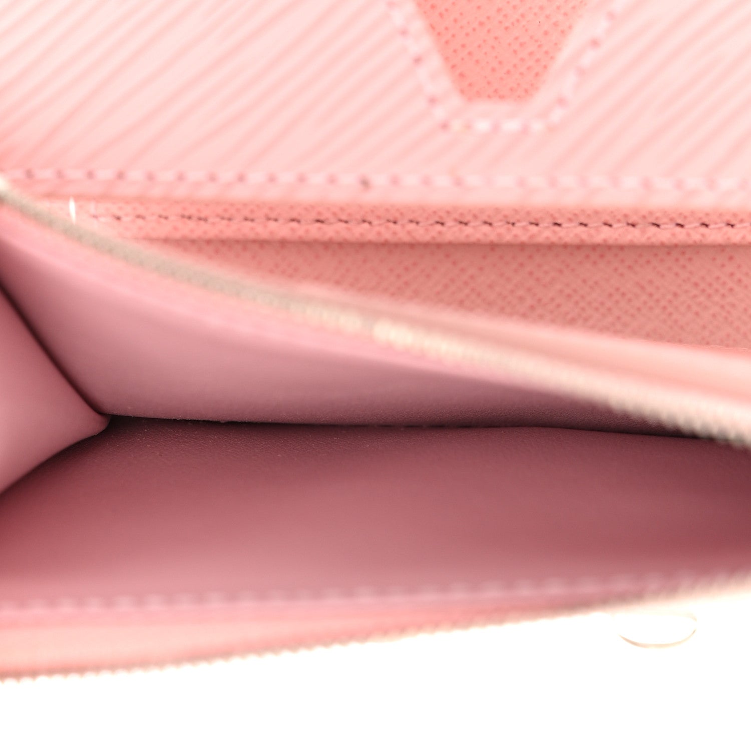 Louis Vuitton Epi Twist Compact Wallet Rose Ballerine 6 of 10