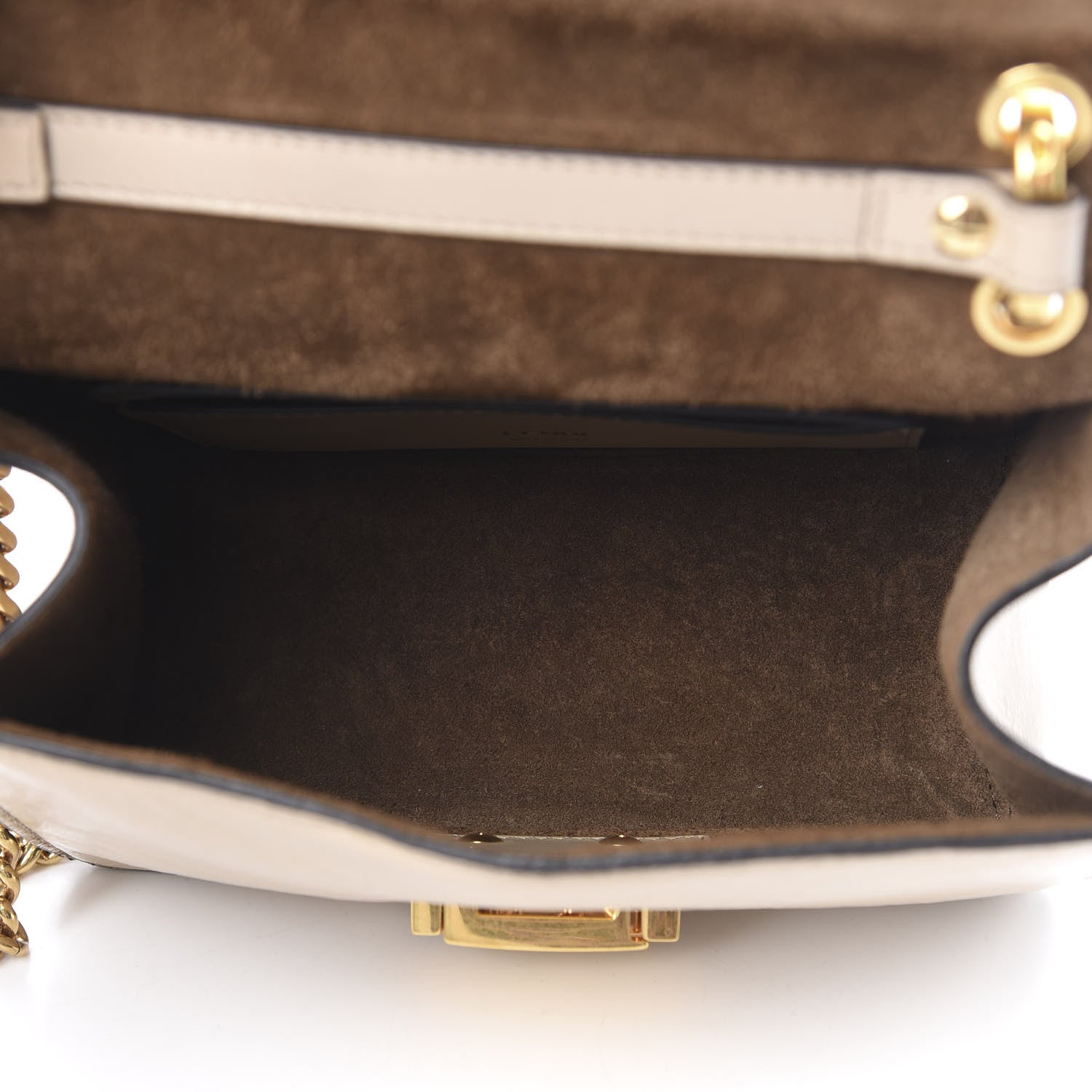 Fendi Agnello Old Shine Chamois Embossed Small Kan U Shoulder Bag Amido Viola Plus Multicolor 5 of 11