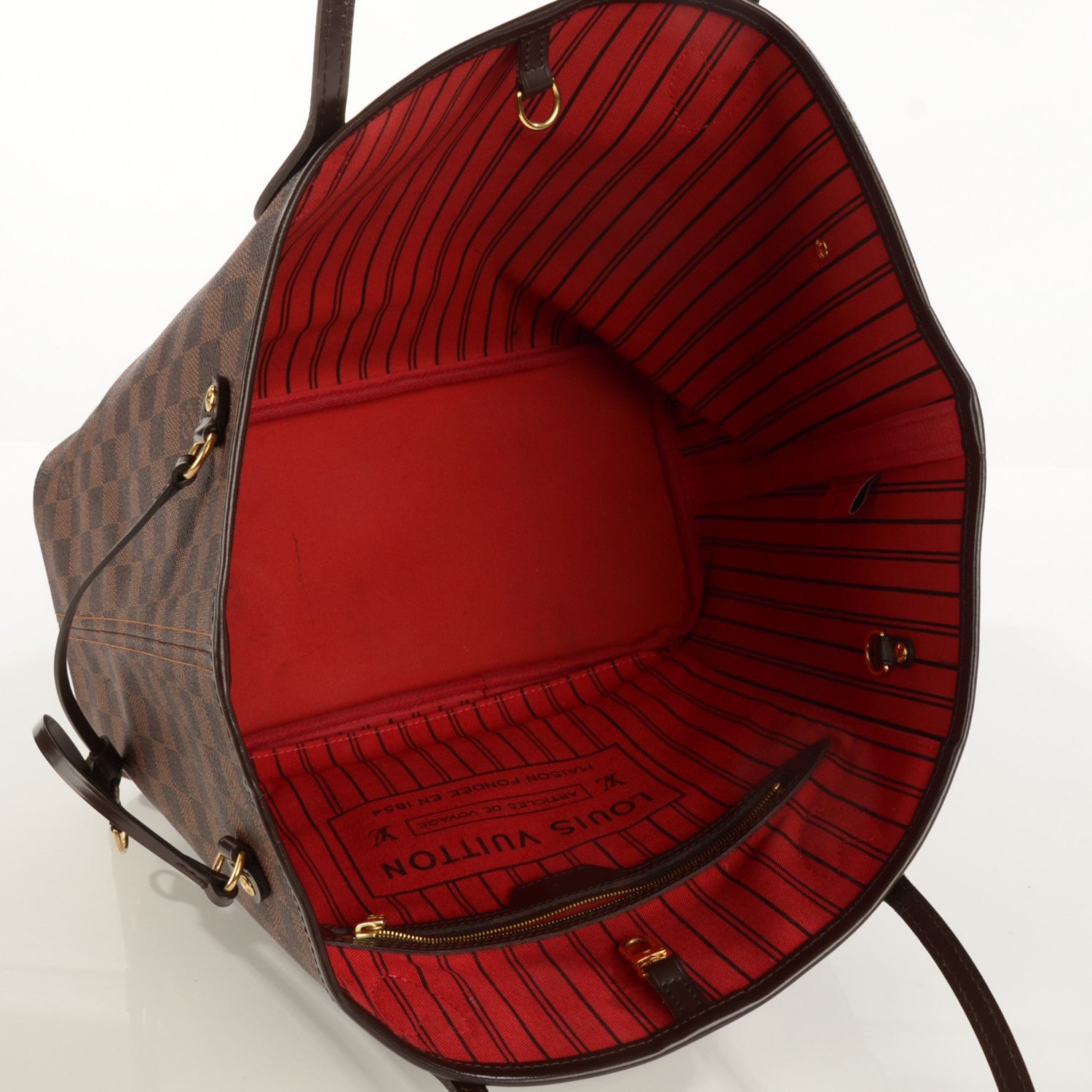 Louis Vuitton Damier Ebene Neo Neverfull MM 6 of 9