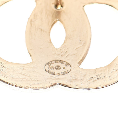 Chanel Metal Gripoix Along The Nile Earrings Gold Purple 3 of 4