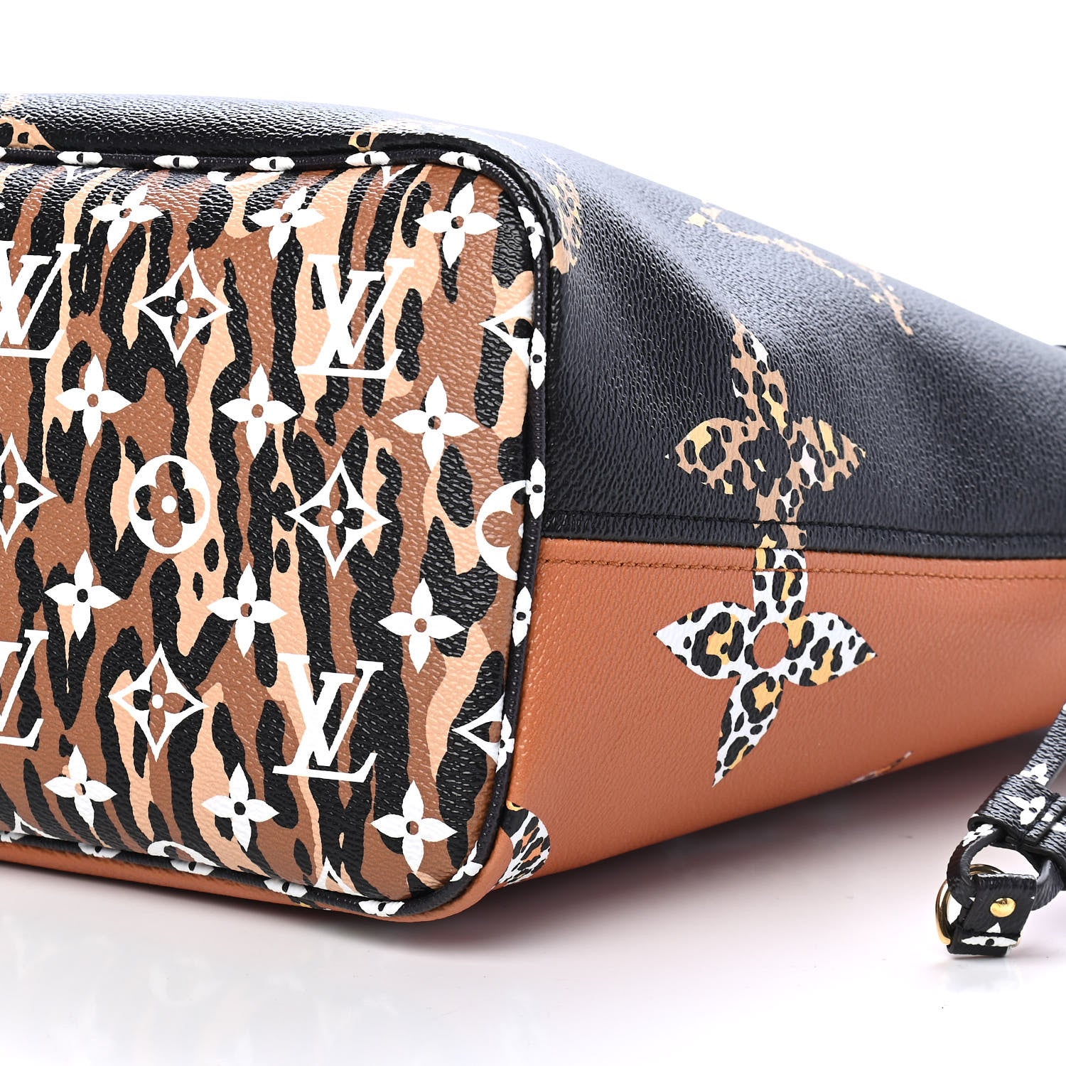 Louis Vuitton Monogram Giant Jungle Neverfull MM Black 7 of 7