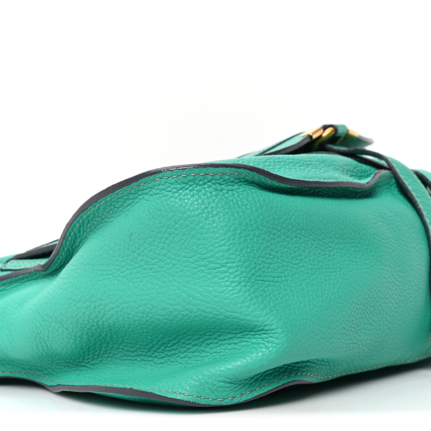 Calfskin Medium Marcie Satchel Jade Green