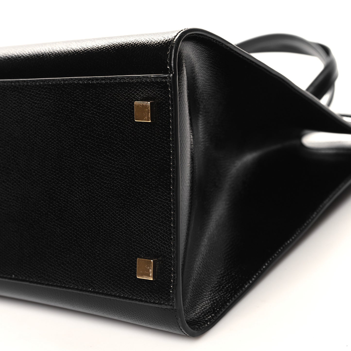Calfskin Medium Manhattan Shopper Tote Black