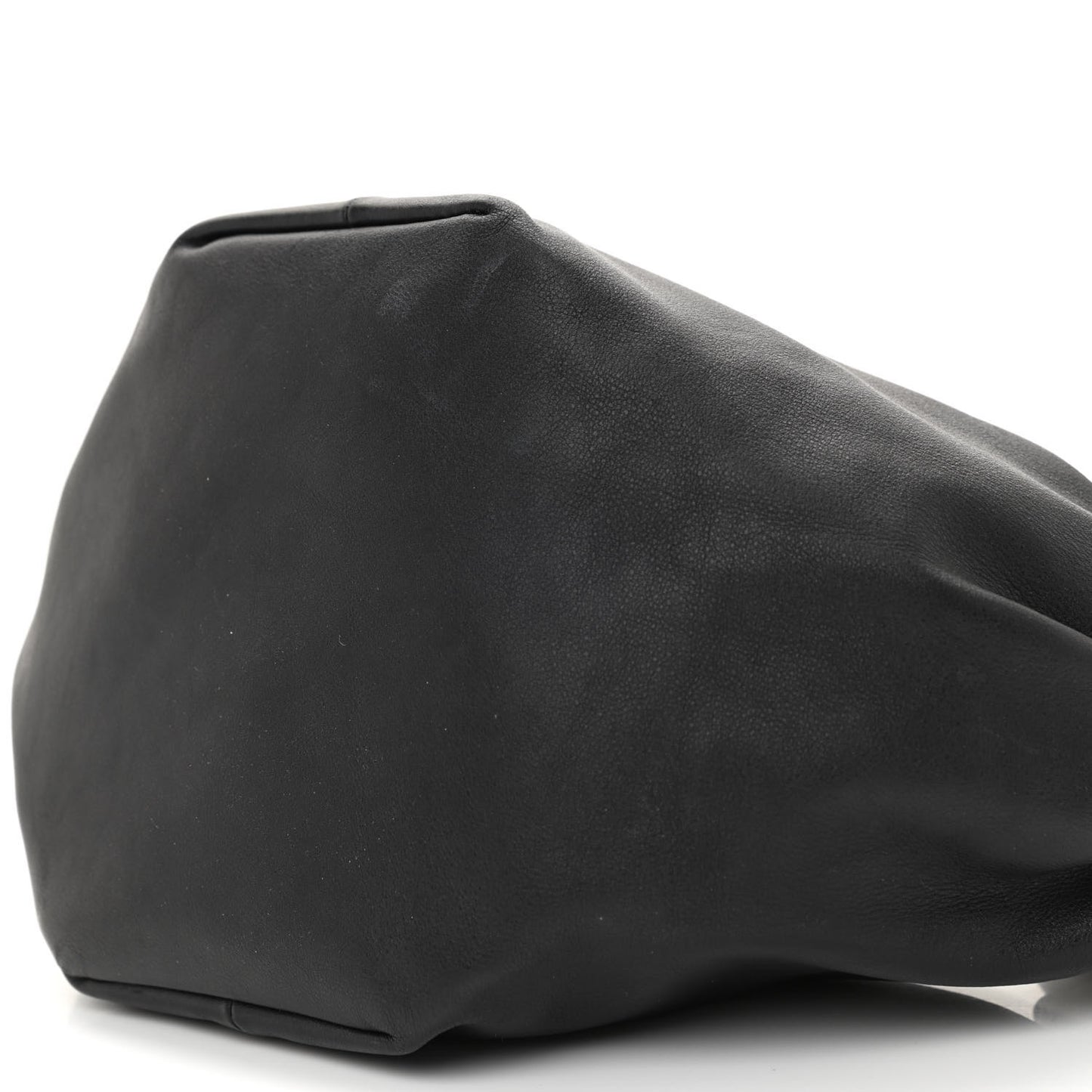 Calfskin Mini Double Knot Bag Black