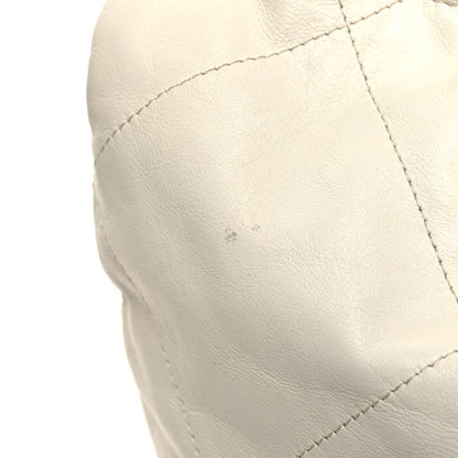 Chanel Shiny Calfskin Quilted Chanel 22 White 13 of 13