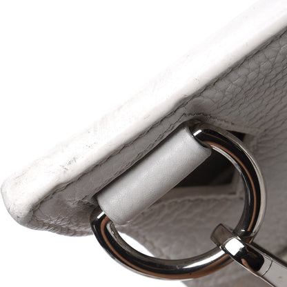Hermes Taurillon Clemence Jypsiere 34 White 11 of 13