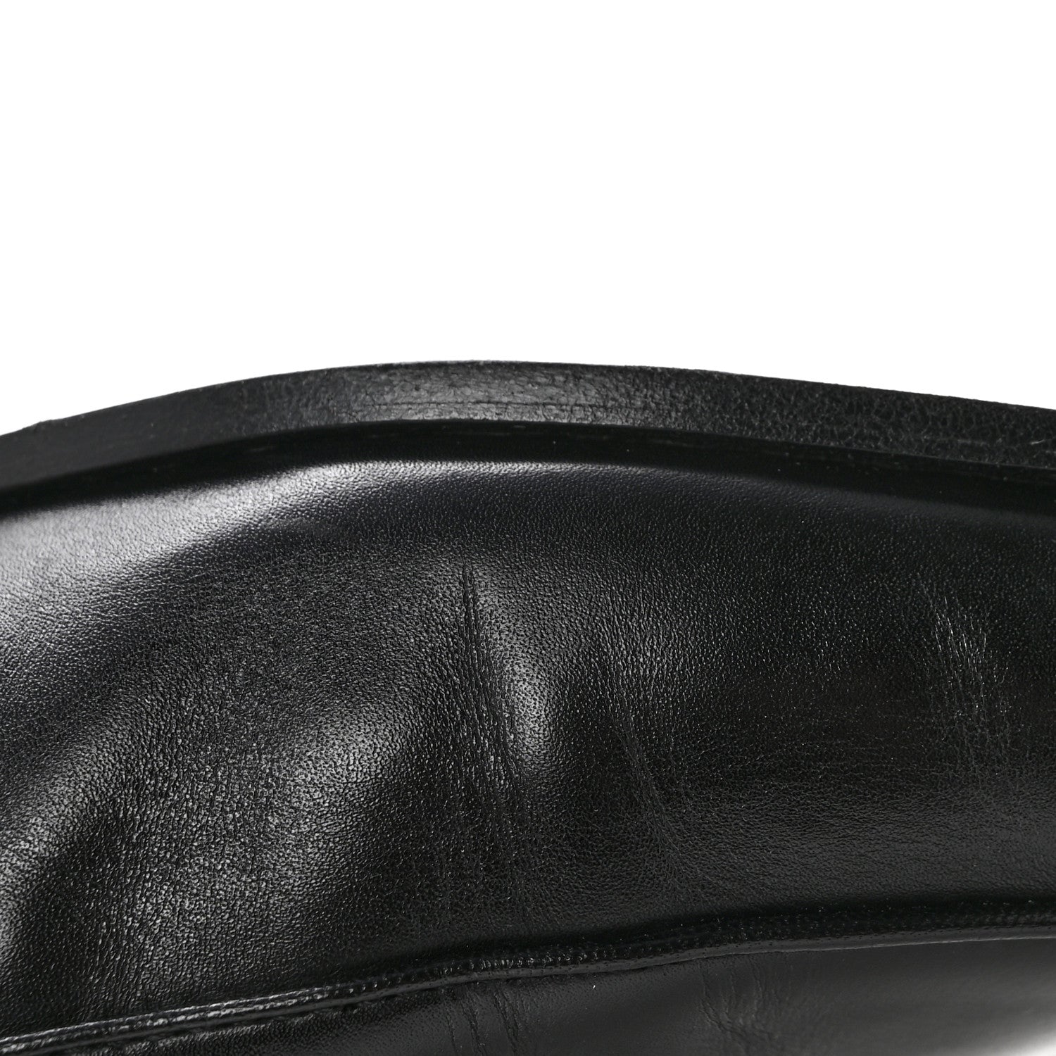 Gucci Calfskin Womens Jordaan Loafers 39 Black 11 of 13